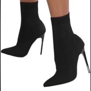 Sock boot heels. Size 39.